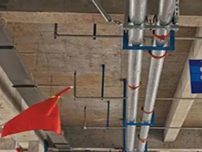 兴平管廊支架的安装方法
